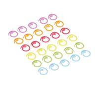 30pcs Stitch à Tricot Anneaux Diy Marker de Point coloré Markeur à Tricot Marqueur de Crochet pour Tricotage Couture Couture Artisanat