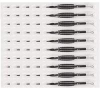 30pcs Tattoo Tips Grip Kit 19mm 1rl 3rl 5rl 7rl 9rl Disposable Tattoo Needles And Silicone Tubes Grip Kit Professional Permanent Makeup Beauty Tool