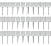 30pcs tir à l'arc clous de visée en nylon allongent les broches de papier réutilisables pour le tir de blanc