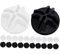 30Pièces Connecteurs pour Cages Animaux Boucles de Fixation pour Assemblage de Cloisons pour Cages de Rongeurs Accessoires DIY,Cage à Chat en Maille de Fer, poulailler pour Chien, clôture pour Lapin,