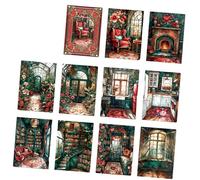 30pieces Papier De Scrapbooking Antique 10x14cm Papier Décoration Fondamental Pour Artisanat Journal Notebook Photo Album D'emballage Autocollant Décoration Bouteille D'eau