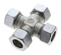 30S Anneau de coupe transversale en acier zingué 400 Barre DIN 2353