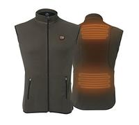 30seven Gilet sans Manches Chauffant pour Hommes et Femmes, Veste avec Chauffage alimenté par Batterie, approprié pour Le Camping Moto, Chasse, Ski, Respirable et Lavable, Regular Fit, Vert, Large…