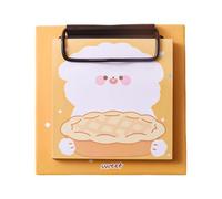 30sheet Creative Note Pad Avec Presse-papiers 3x3 Pouces Petits Blocs-notes Pour L'écriture De Journalisations Sketting School Office Supplies Paper Memopad