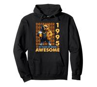 30th Birthday Bear Legends December 1995 30 Years Old Mens Sweat à Capuche
