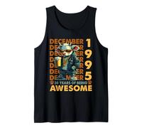 30th Birthday Cow Legends December 1995 30 Years Old Mens Débardeur