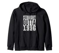 30th Birthday Gifts Straight Outta 1996 Vintage 30 Years Old Sweat à Capuche