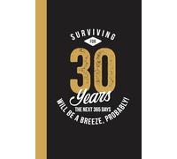 30th Year Work Anniversary: Employee Appreciation Gift for Job Milestone of 30 Years of Service