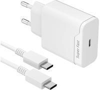 30W Chargeur Rapide Compatible Avec Google Piexl 10 9 Pro Xl/Fold, 9, 8A, 8 Pro, 8, 7, 7A, 6, Bloc Chargeur Usb C Prise Secteur Adaptateur Avec 1,5M Type C Câble