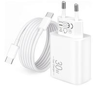 30W Chargeur Rapide pour iPhone 17e/17/Air/16/16e/15 Pro Max Plus iPad Pro 13/11/12.9 Air 13/11 iPad 10/11/A16