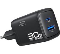 30W Chargeur Usb C, 2-Port Prise Usbc Multiple Chargeur Secteur, Pd 3.0 Type C Adaptateur De Charge Rapide Pour Iphone 16 15 Pro Max, Ipad Air, Samsung S25 S24 Ultra, Google, Xiaomi, Huawei,[Z1621]