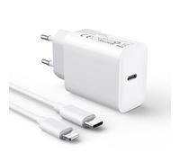 30W Chargeur USB C Rapide for iPhone 14/14/Pro/14 Pro Max/14 Plus/13 12 11 SE XR X XS 8, USBC Charger Prise Secteur Type C Alimentation Adaptateur et 2M Cable