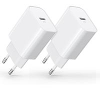 30w I-Phone Charger, Usb C Charger, Pd 3.0 Fast Charger, Usb-C Adapter Power Supply Compatible With I-Phone 16/15/14/13/12 Plus Pro Max Mini, Ipad, Samsung Galaxy S24/S23/22 (2-Pack)