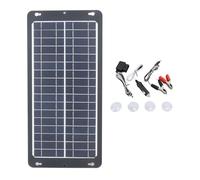 30W Kit Panneau Solaire Panneau de Charge Portable Monocristallin Haute Efficacité Solaire avec OBD -Plug pour Camping en Plein Air Camping