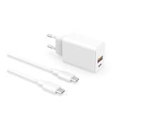 30W USB-C Chargeur pour iPad Pro, Google Pixel 7 7a 8 8a 8 Pro, Xiaomi Redmi Note 11 10 10Pro 9 Pro 8 Pro, Poco X3 F3 M3 Pro, MacBook Air 13 Pouces Alimentation avec 1,8 M Type C Câble