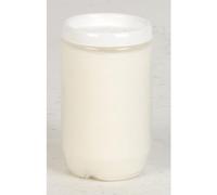30x Bougie funéraire à l'huile 45h de combustion 10cm Décoration cimetière Bougie de deuil rouge blanc