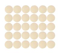 30x Cache vis adhésif autocollant diamètre 20mm bouchon trou meuble table chaise maison, blanc crème