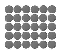 30x Cache vis adhésif autocollant diamètre 20mm bouchon trou meuble table chaise maison, gris