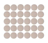 30x Cache vis adhésif autocollant diamètre 20mm bouchon trou meuble table chaise maison, ivoire