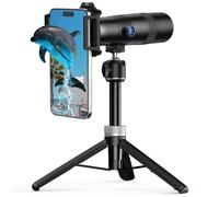 30x Objectif téléphotoavec trépied - Kit d'objectif pour Appareil Photo de téléphone avec Clip d'objectif Universel, Accessoire d'objectif pour iPhone et Android
