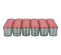 30x Sturz-Glas " Cucinare " Rouge/Blanc Twistoff 340ml Préserver Conserver Avec