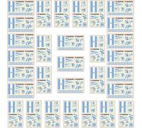 30x Tatouages Temporaires Du Drapeau De L'argentine Pour Compétitions Internationales 2024 Euro Football Coupe Du Monde Autocollant Facial Imperméables Tatouage (Argentine)