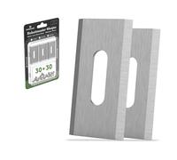 30x To the South® Lames de tondeuse robot universelles Endurance adaptées pour Gardena, Husqvarna, McCulloch, Yard Force, Segway, Garden Feelings, Cramer, ECOVACS, Ferrex & Florabest Steel - 30 pièces