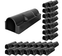 30x Tube Boîte a appâts Souris Rats Multi Contrôle Petigi