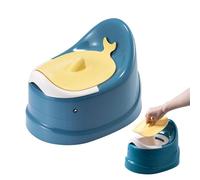 30x23.5x21.5 Cm Pot Bebe Toilette, Toilettes D'apprentissage De La Propreté, Pot D'Apprentissage Bébé Ergonomique, Toilettes Portables PP Matériel Amovible Pot Pour En-fants - bleue
