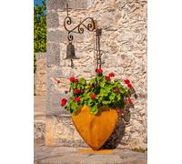 30x30 cm Coeurs Déco - Idéal pour le jardin ou la porte d'entrée