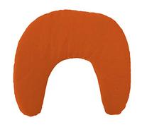 30x33 cm Bouillotte sèche tour de cou aux graines de lin - traditionnel - orange - Coussin de nuque aux graines de lin - Coussin pour le cou - Coussin thermique