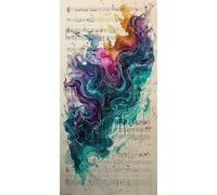 30X60CM Peinture par Numéros Adulte Partition, DIY Couleur Peinture Numero Enfant, Peinture Numero Adultes Loisirs Créatifs, Acryliques Paintings avec Peintures et Pinceaux, Decoration Chambre Maison