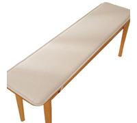 30x80cm, Bench Cushion Indoor, Bench Seat Cushions 2/3 Seater 120cm/150cm/200cm, Garden Bench Cushions Outdoor for Furniture Non-Slip Washable Bench Cushions Cover for Terrace(Khaki,30x100/11x39IN)