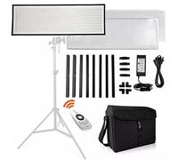 30x90cm Daylight LED Light Panel 5500K Dimmable Photography Light with Soft Cloth Remote Control and Bag (Color : A Size : 3090cm)