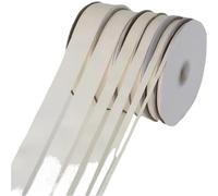 30Yards/Roll Grosgrain Satin Ribbons For Wedding Party Decorations DIY Bow Craft Card Gifts Wrapping Supplies(Ivory,15mm)