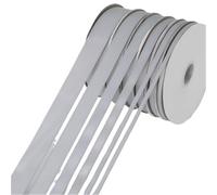 30Yards/Roll Grosgrain Satin Ribbons For Wedding Party Decorations DIY Bow Craft Card Gifts Wrapping Supplies(Grey,20mm)