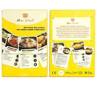 31 Cartes de Recettes Faciles - Idées Repas du Quotidien pour Ne Jamais Manquer d’Inspiration - Cuisine Simple et Rapide - Livre de Cuisine Original en Cartes - Mini Chef