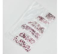 31 couleurs SS3-SS10 tailles mélangées cristal verre ongles strass pour Nail Art strass décoration-Rose