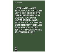 31 Dez. 1961, Mit Nachtrag Bis 10. Februar 1962