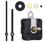 31 mm Horloge à Quartz Long Mouvement d'Horloge DIY Kit de Réparation d'Horloge (Noir)