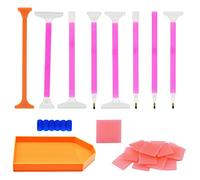 31 Pièces diamond painting stylo Stylo de Peinture au Diamant Diamond Painting Outils Plastique Diamant Broderie Stylo Art Point Perceuse Stylo Outil pour Diamant Peinture Artisanat DIY Accessoires