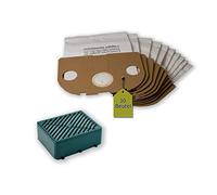 31 pièces Kit de filtre pour aspirateur Vorwerk Tiger/Kobold 251, 252 : 30 sacs aspirateur + 1 Système de filtre actif de evendix®