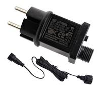 31 V 6 W LED Power Supply, avec câble d'extension IP44 LED Transformer Driver pour adaptateur basse tension pour lumières de Noël, lumières de fées