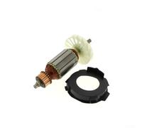 310011470RotorArmatureforKGS216MScie circulaire, 220-240 V. Moteur de remplacement. Partenaire avec enroulement en cuivre, couvercle du ventilateur et capuchon d'extrémité inclus
