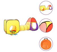 vidaXL Tente de jeu pour enfants 250 balles Multicolore 255x80x100 cm Multicolore