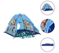 3107743 vidaXL Tente de jeu pour enfants avec 250 balles Bleu 120x120x90 cm
