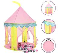Vidaxl Tente De Jeu Pour Enfants Avec 250 Balles Rose 100x100x127 Cm