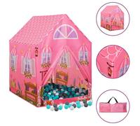 3107749 vidaXL Tente de jeu pour enfants avec 250 balles Rose 69x94x104 cm