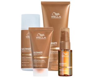 310ml Wella Professionals Ultimate Smooth Trial Set (Shampoo 50ml + Conditioner 200ml + Mask 30ml + Oil Serum 30ml)