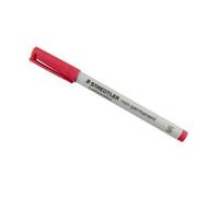STAEDTLER Marqueur non permanent 311S Lumocolor, rouge Rouge G